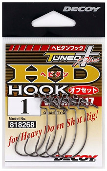 Hak spinningowy Decoy Worm 117 HEBIDAN