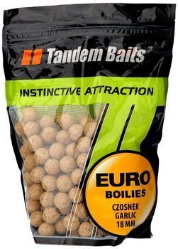 Kulki haczykowe Tandem Baits Euro Boilies 1kg - Czosnek