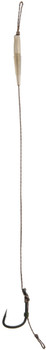 Przypon karpiowy Flagman Wide Gape Ready Rig 6 15cm 30kg Brown