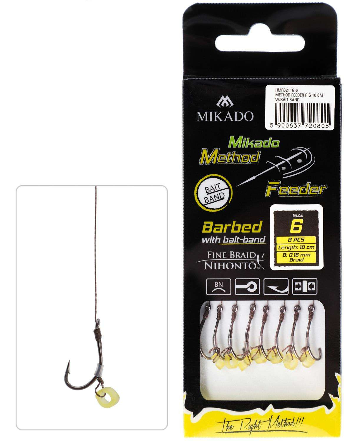Przypon Feeder Mikado Maruseigo plecionka