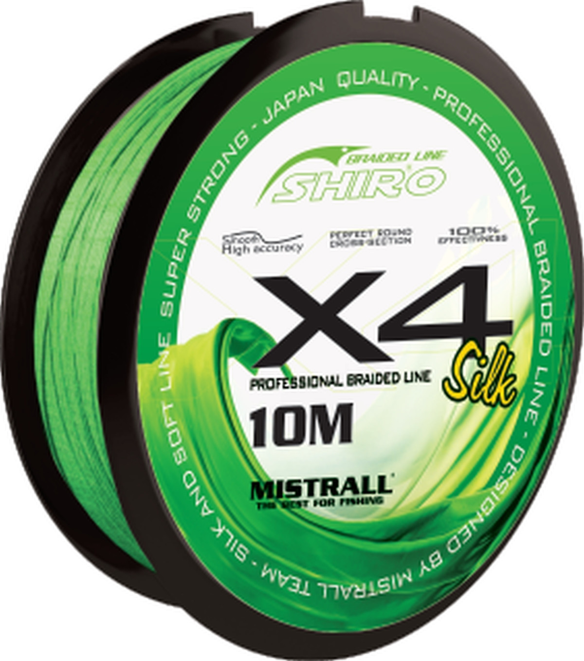 Plecionka Mistrall Shiro Silk X4 Green