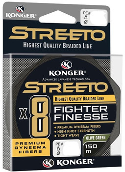 Plecionka Konger Streeto Fighter Finesse X8