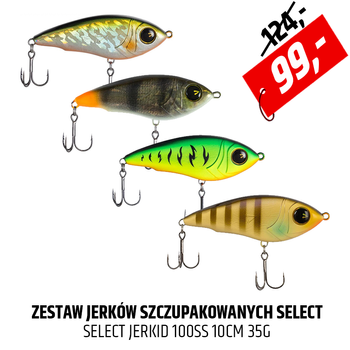 Zestaw jerków szczupakowych BOX JERK