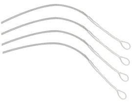 Łączniki sznura muchowego z przyponem Greys Braided Loop 4szt 4-8