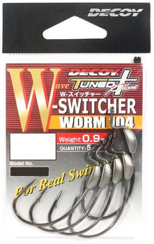 Hak spinningowy Decoy Worm 104 W-SWITCHER