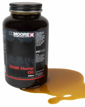 Olej konopny CC Moore Chilli Hemp Oil