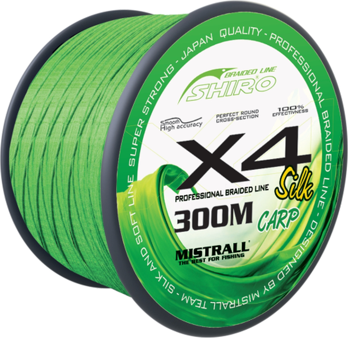 Plecionka Mistrall Shiro X4 Green Carp