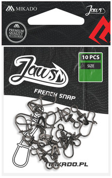 Agrafka z krętlikiem Mikado French Snap