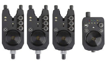 Zestaw sygnalizatorów brań z centralką Prologic R2L Set 3+1 z czujnikiem ruchu