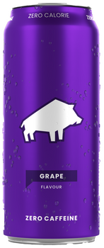 Napój Dzik Zero Caffeine Zero Kalorii Grape 500ml