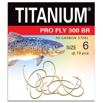 Haczyki Titanium PRO FLY 300