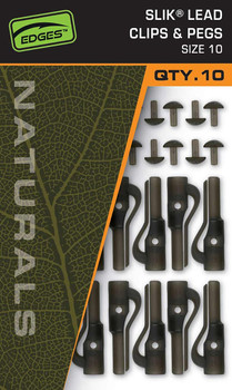 Klipsy Fox Naturals Slik Lead Clip Pegs