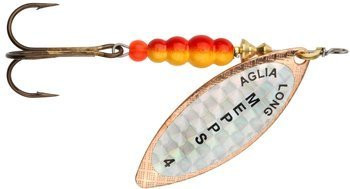 Obrotówka Mepps Aglia Long Rainbo/Miedź