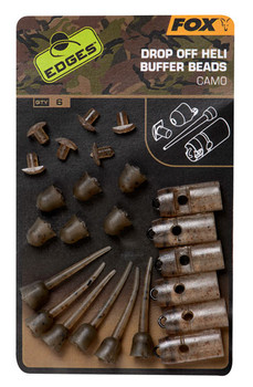Zestaw Fox Edges Camo Drop Off Heli Buffer Bead Kit