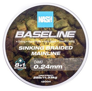 Plecionka Nash Baseline Sinking Braid