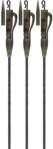 Gotowy zestaw Fox Edges Tungsten Tubing Leadclip Ready Rigs Size