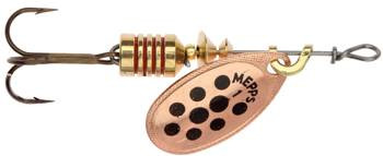 Obrotówka Mepps Aglia Decoree Miedź/Czarna