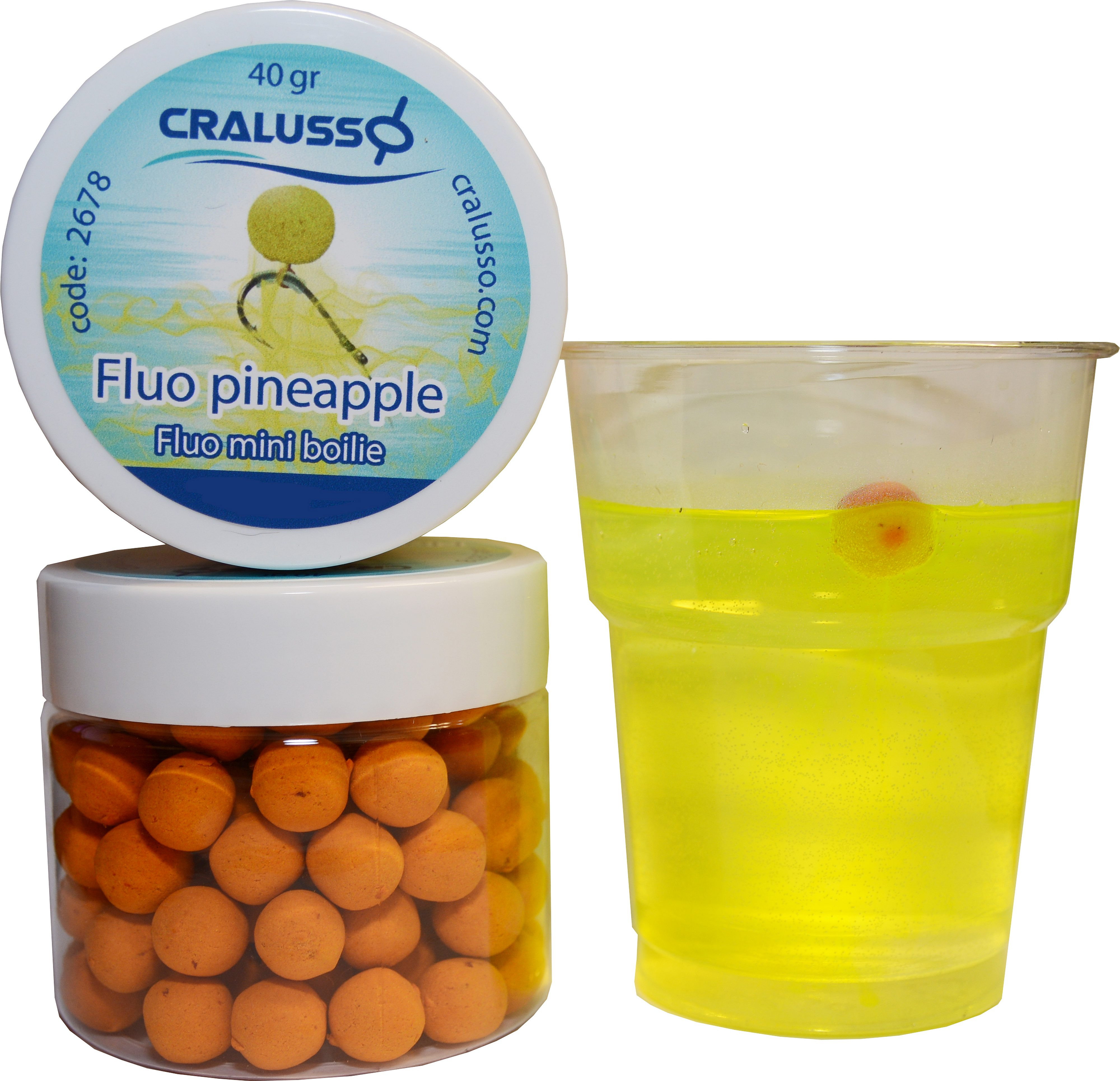 Kulki proteinowe Cralusso Fluo Mini Boilie