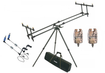 Zestaw stanowisko wędkarskie Mivardi Tripod Premium promotion set
