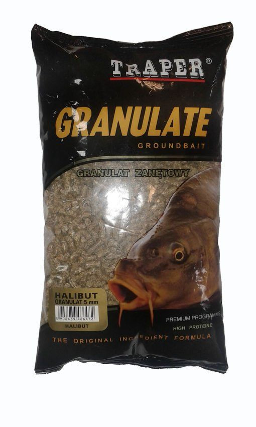 Granulat zanętowy Traper 3mm i 5mm - Halibut