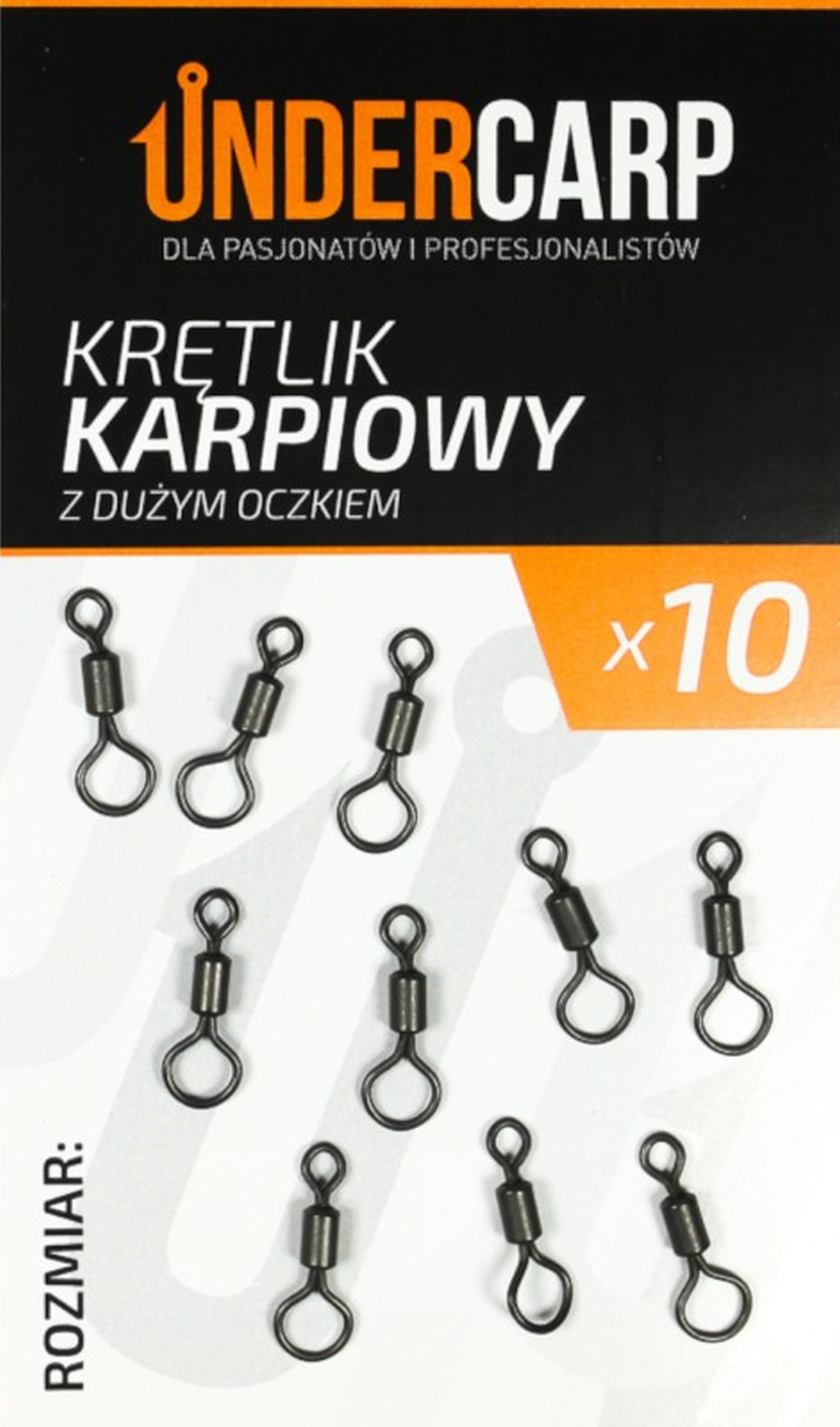 Krętlik karpiowy z dużym oczkiem Undercarp