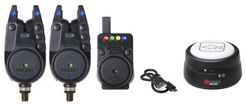 Zestaw sygnalizatorów Prologic C-Series 2+1 blue z lampką