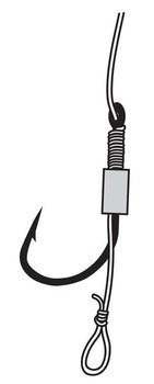 Haczyki Jaxon z przyponem z plecionki Method Feeder 0,12mm