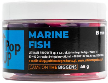 Kulki proteinowe Ultimate Marine Fish Pop-Up