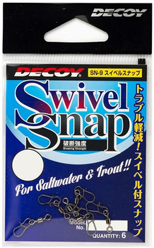 Agrafka z krętlikiem Decoy SN-9 SWIREL