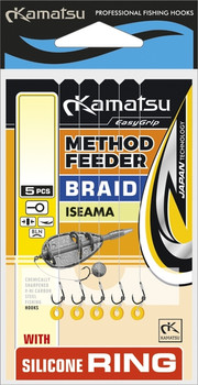 Przypon feeder Kamatsu Method Feeder Braid Iseama