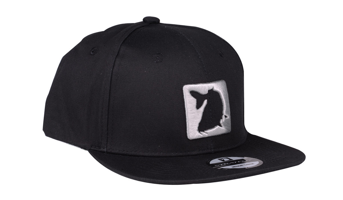 Czapka Strategy Xs Black Flat Cap