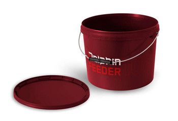 Okrągłe wiadro z pokrywką Delphin FEEDER