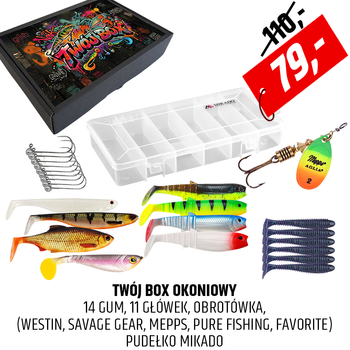 Zestaw przynęt Twój Box Perch - Best of The Best