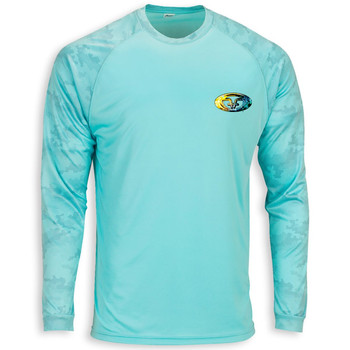 Bluza Flying Fisherman Performance Mahi Skin Aqua