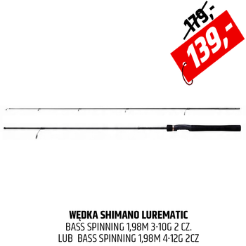 Wędka Shimano Lurematic Bass Perch