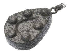 Ciężarek karpiowy Jaxon Płaska gruszka z kolcami i krętlikiem - zielony