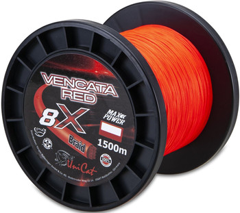 Plecionka Uni Cat 8X Vencata Red