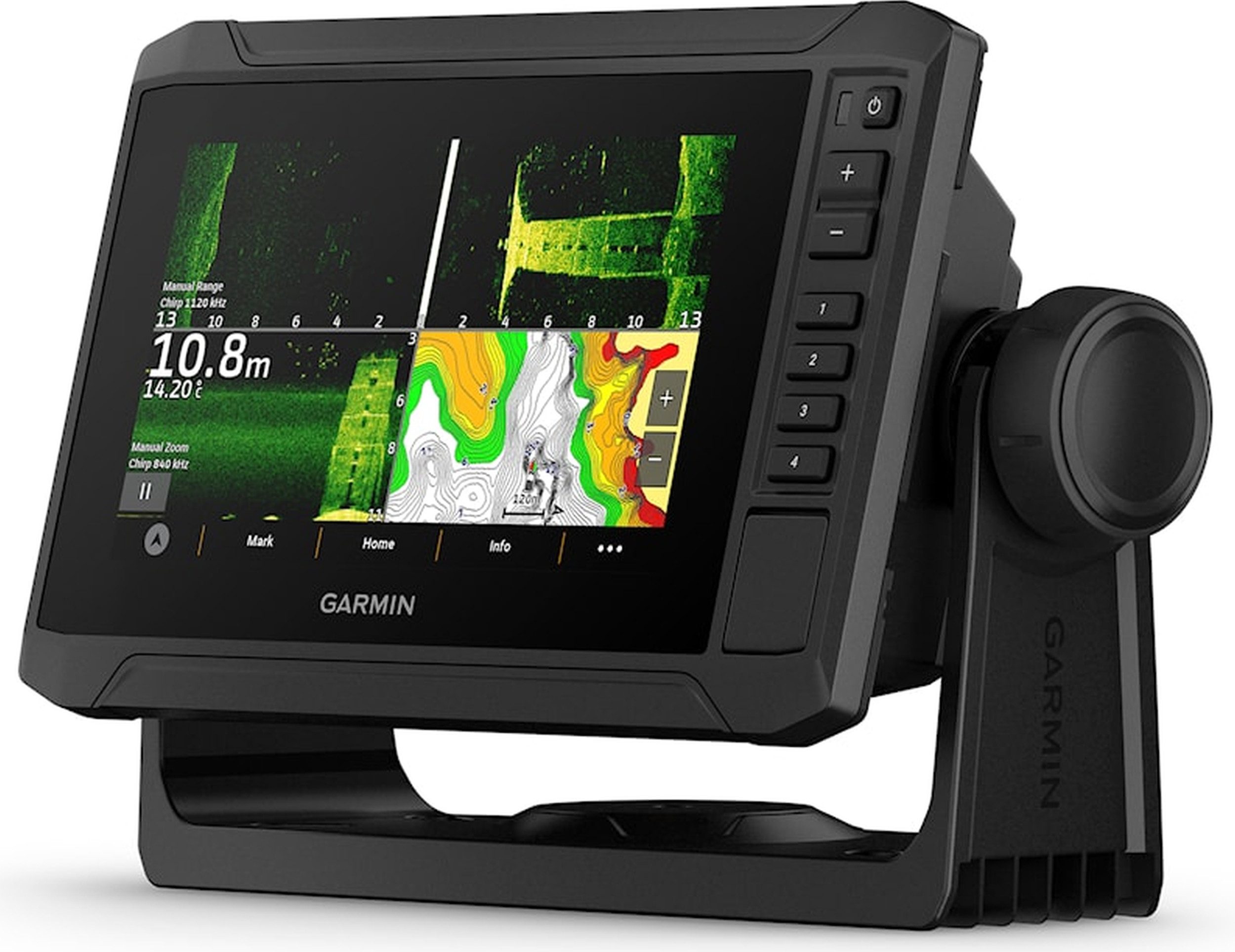 Ploter z przetwornkiem Garmin Echomap UHD2 72SV