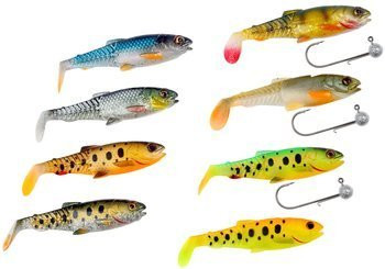 Zestaw kopyt sandacz okoń Craft Cannibal +główki