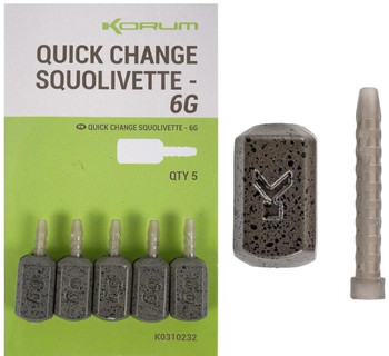 Ciężarek Korum Quick Change Squolivettes