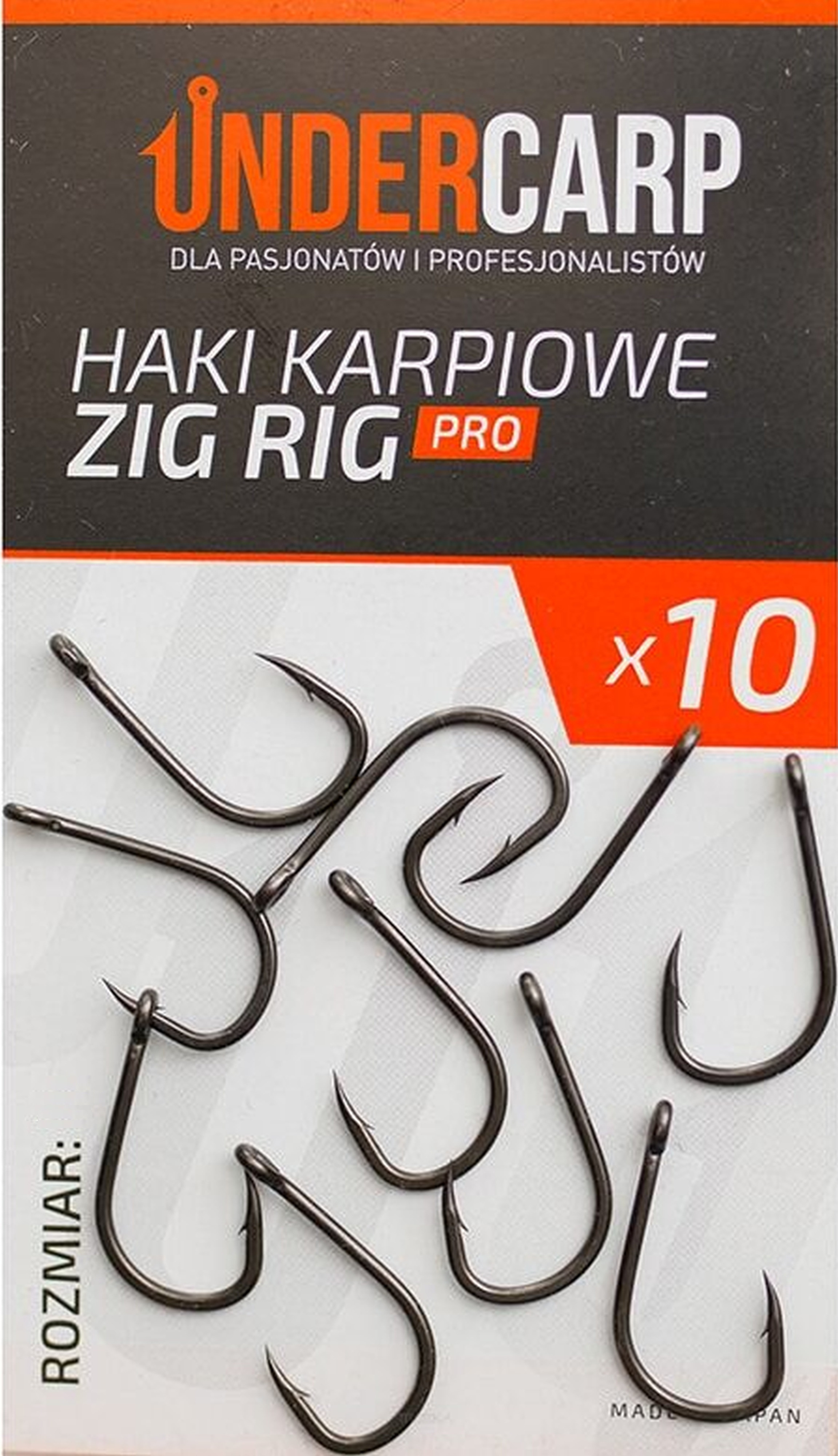 Hak karpiowy Undercarp Zig Rig Pro