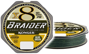 Plecionka Konger Braider X8