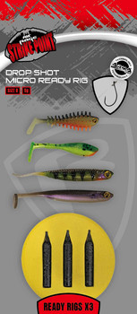 Zestaw do łowienia Fox Rage Drop Shot Micro Ready Rig
