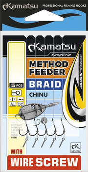 Przypon feeder Kamatsu Method Feeder Braid Chinu