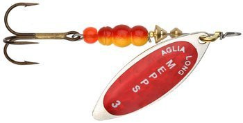 Obrotówka Mepps Aglia Long Redbo/Srebrna