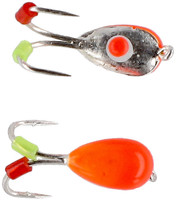 Srebrno-pomarańczowy