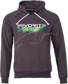 Bluza z kapturem Favorite Pike+Logo