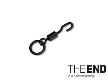 Agrafka z krętlikiem Delphin THE END Ronnie