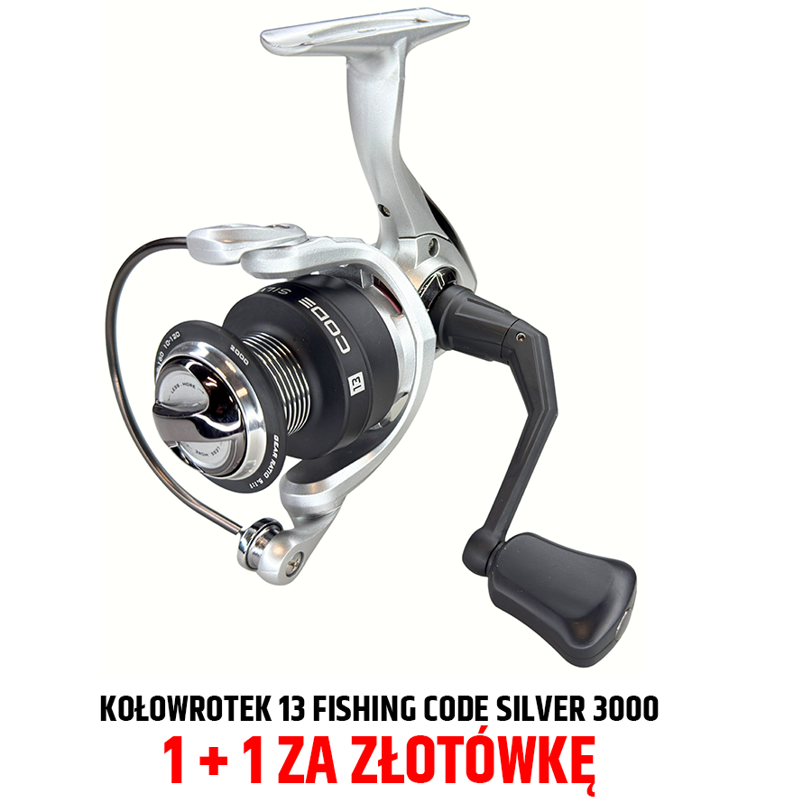 Koowrotek 13 Fishing Code Silver Koowrotek 13 Fishing Code Silver
