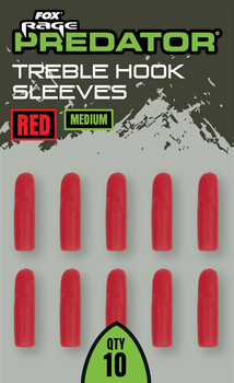 Osłonka FOX Rage Red Treble Hook Sleeves